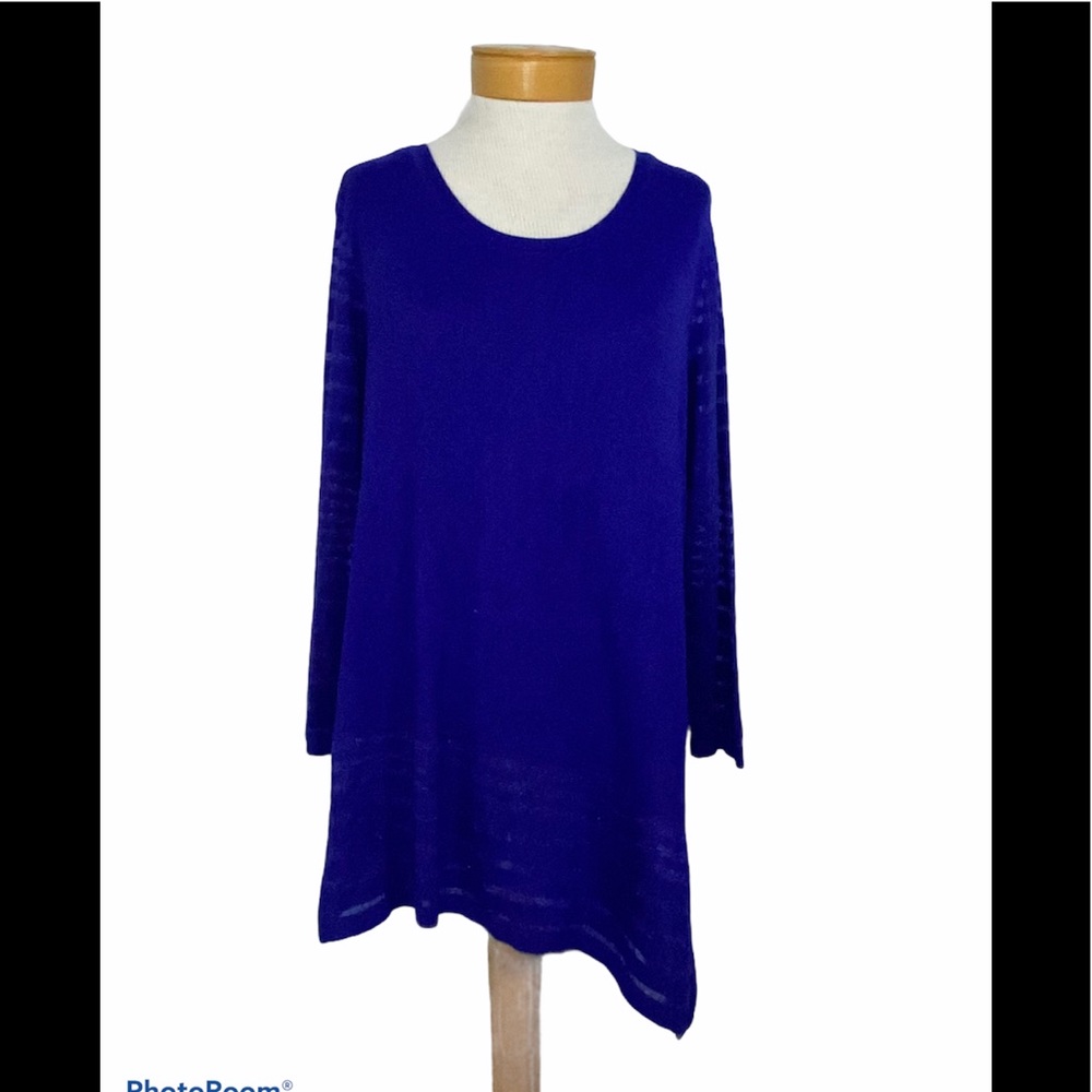 Peck&Peck asymmetrical hem Sweater M